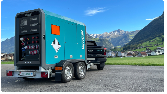 Butler M mobile unit in mountains