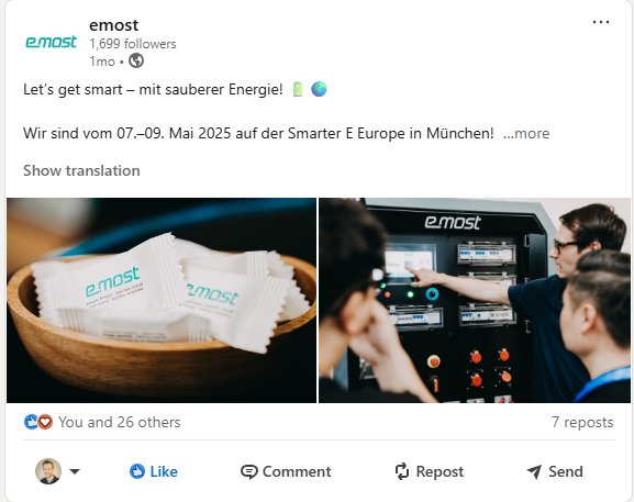 Let's get smart β mit sauberer Energie!