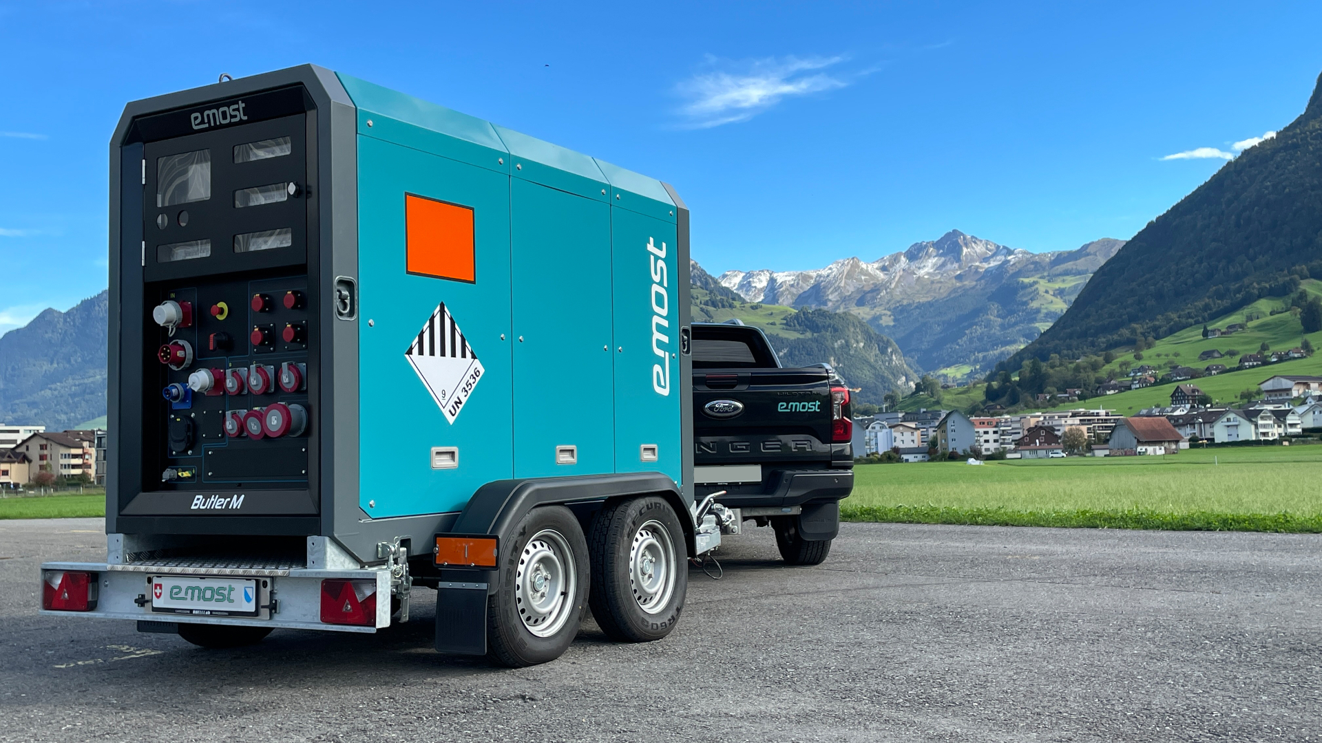 Butler M mobile unit in mountains