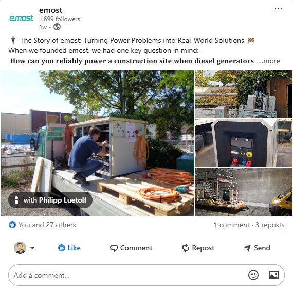 The Story of emost: Turning Power Problems into Real-World Solutions