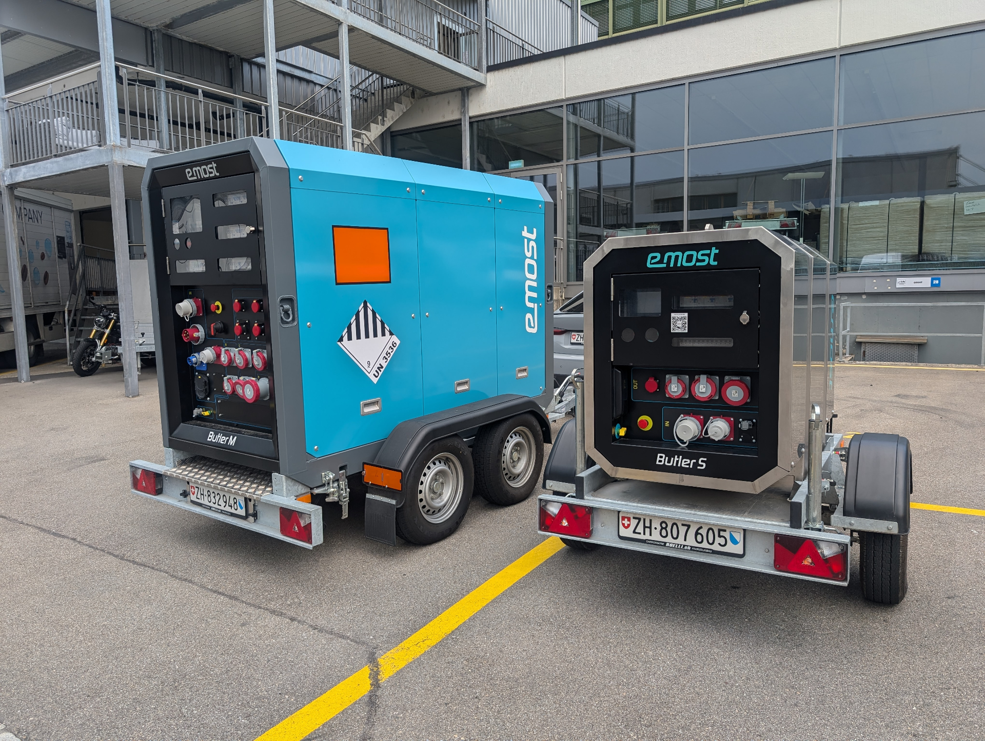 Butler M mobile battery system