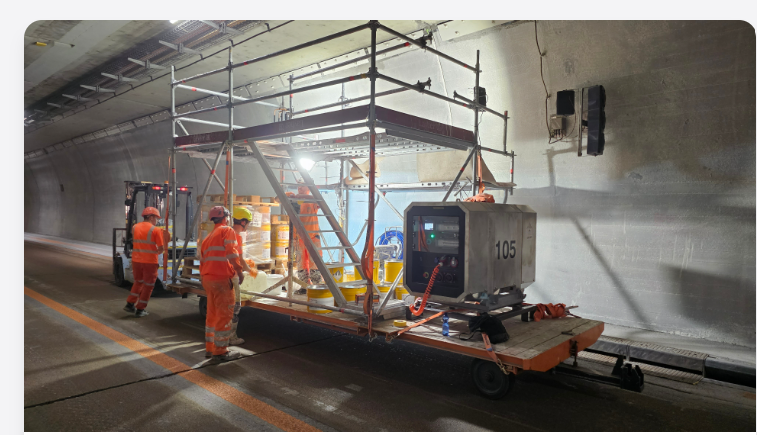 Butler S in tunnel construction site